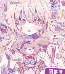 二木萌系平涂少女头像团练第1期2024【画质不错只有视频】-北少网创