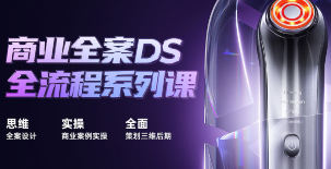 商业全案DS全流程系列课【画质高清只有视频】-北少网创
